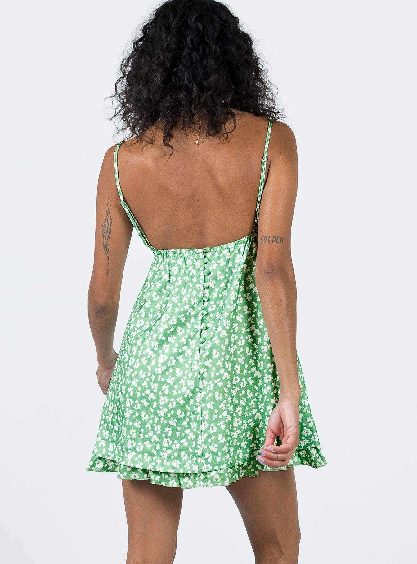 Clean Chic Empress Of Love Green Floral