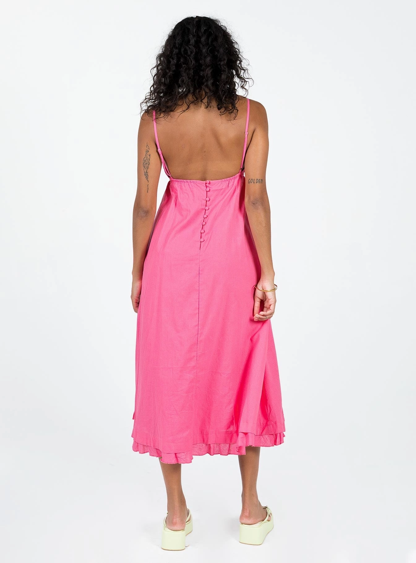 Warm Palette Empress Of Love Midi Dress Pink