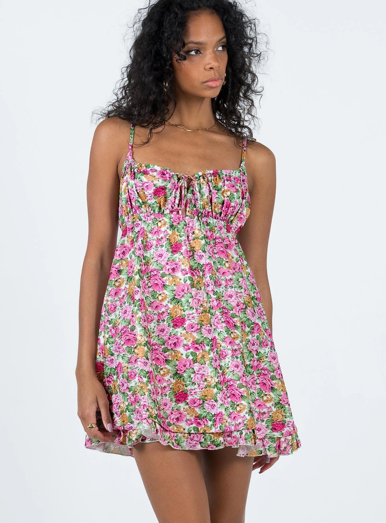 Empress Of Love Pink Floral Chic Layer