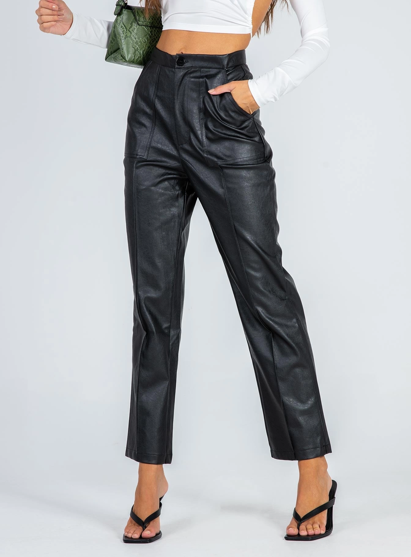 Encore Pants Black Elastic Fit