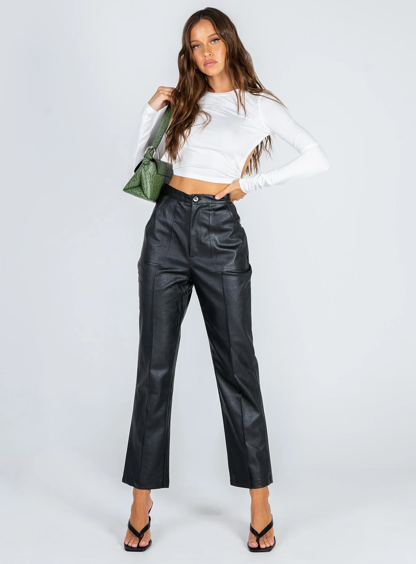 Casual Performance Quality Material Encore Pants Black