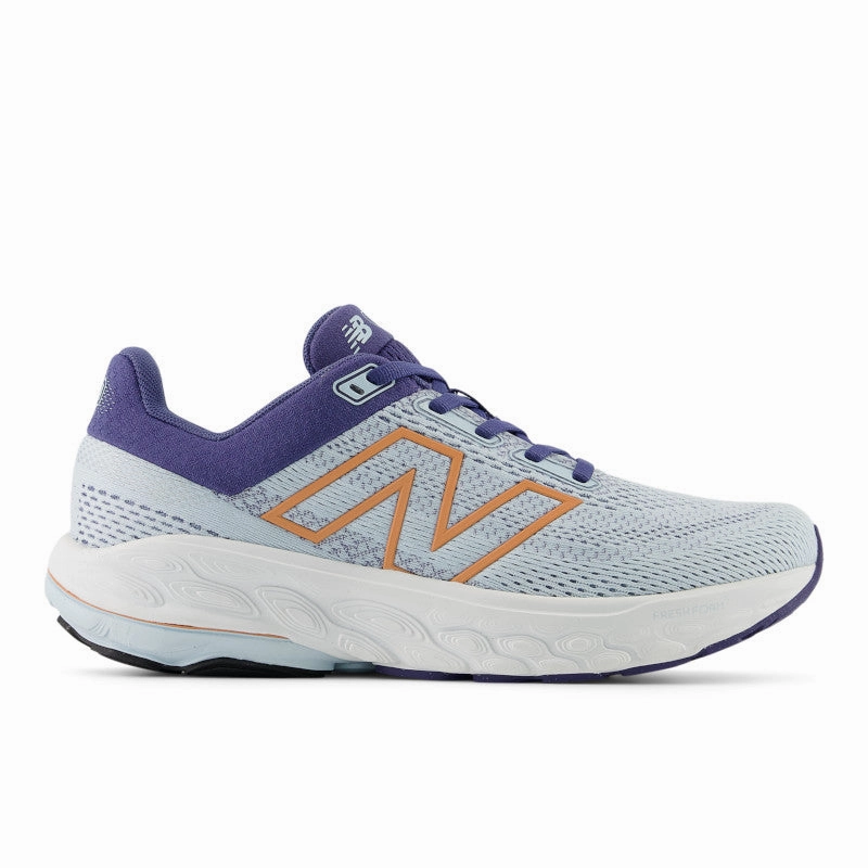 Anti   Slip Feature beginner running footwear Fresh Foam X 860v14 - Frosted Glass with Dream State and Peach Nectar - Women's