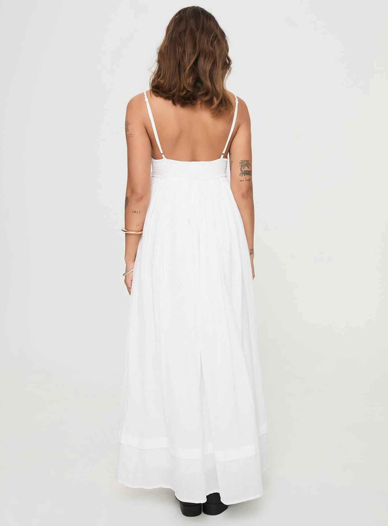 Fit For All Eriksson Maxi Dress White