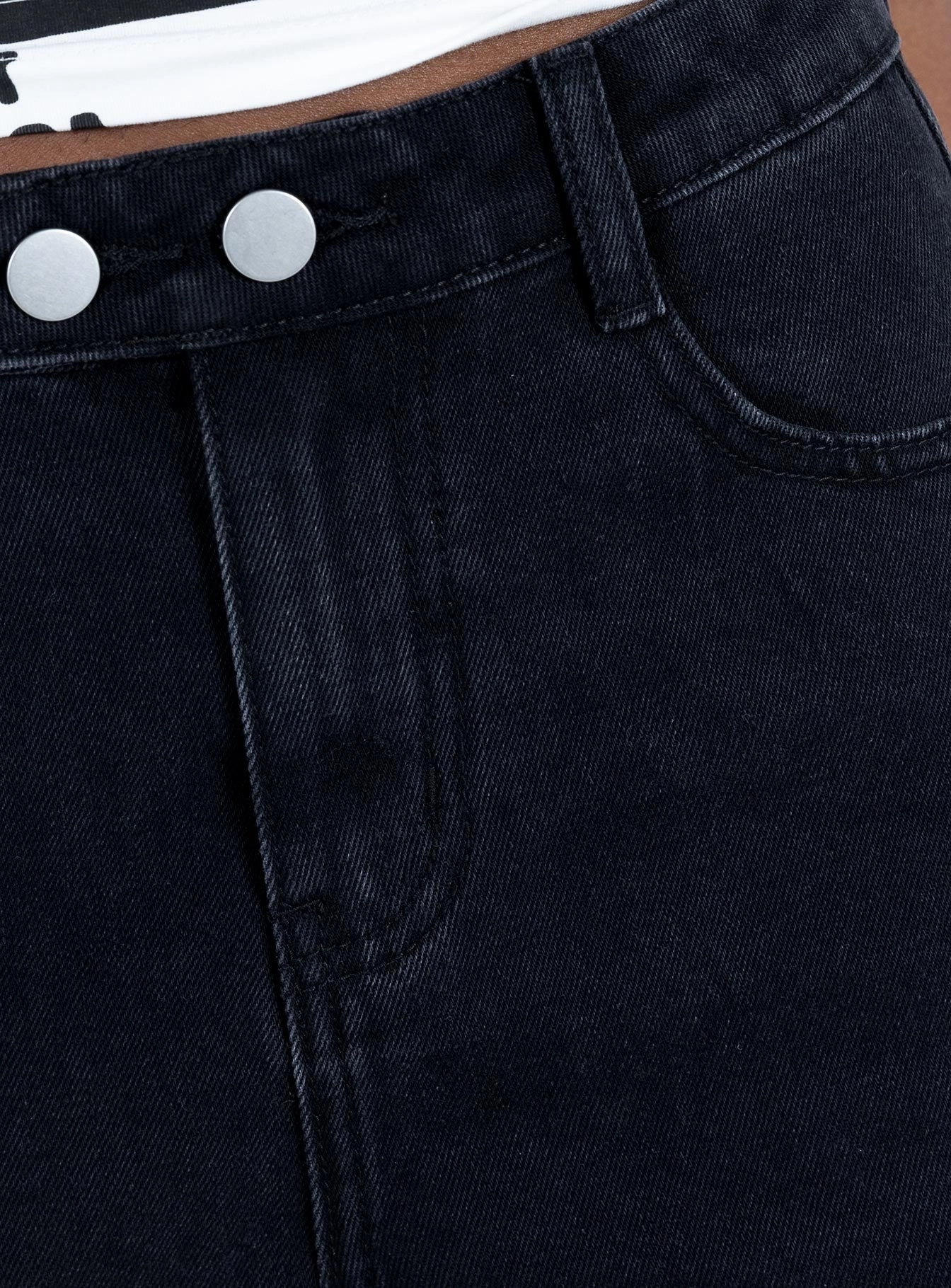 Estrella Denim Shorts Black fall shorts