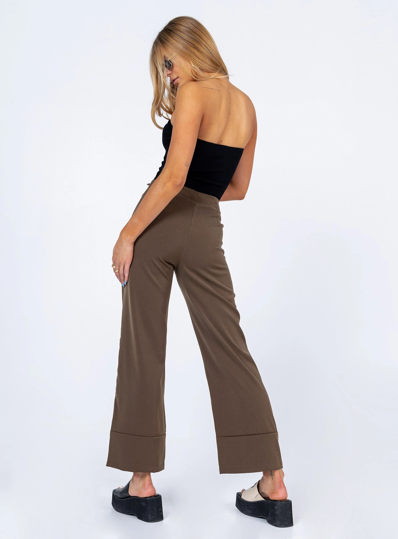 Easy Travel Comfort Layer Euros Pants Brown