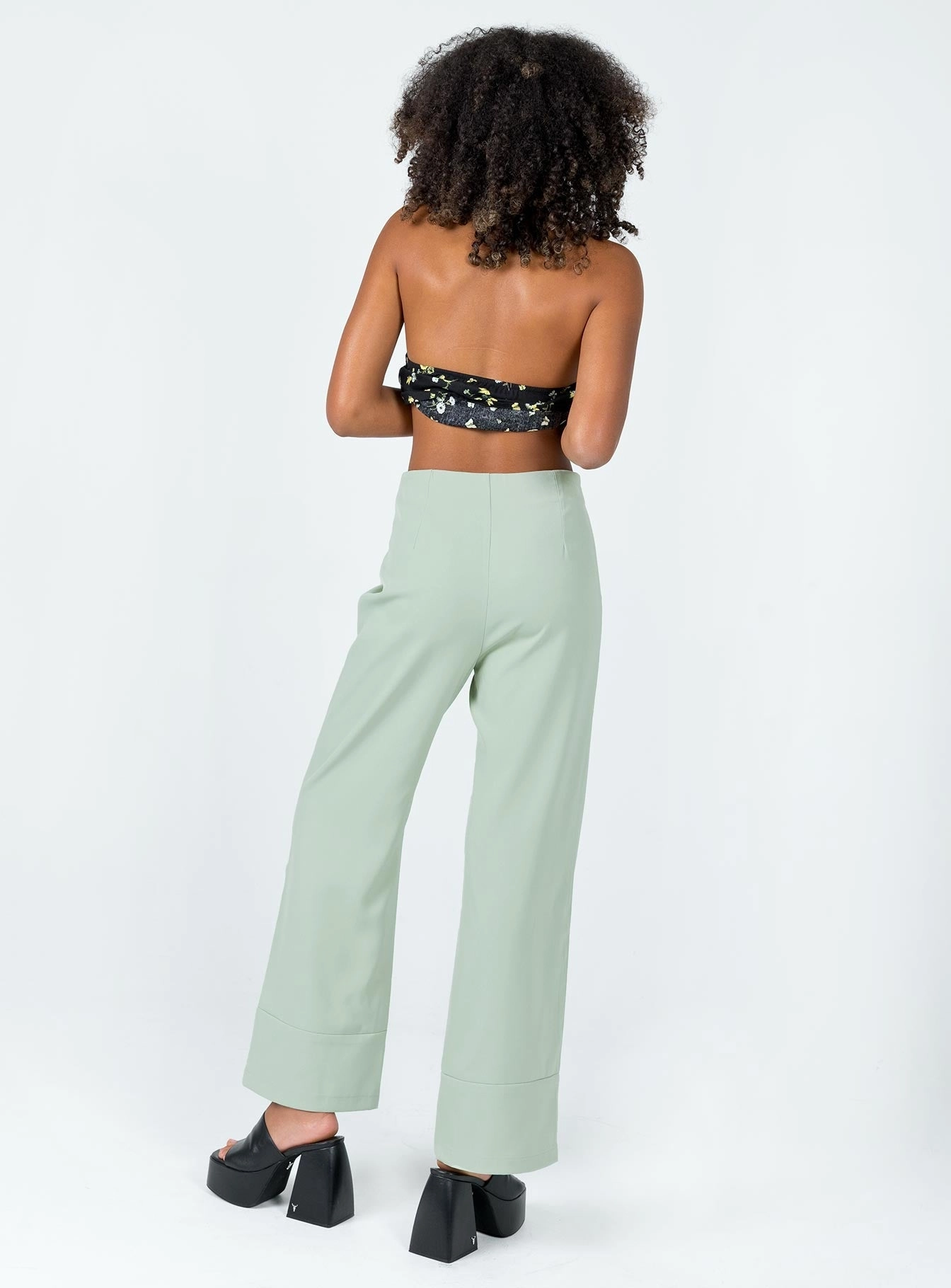 Euros Pants Dark Green Core Style Durable Weave