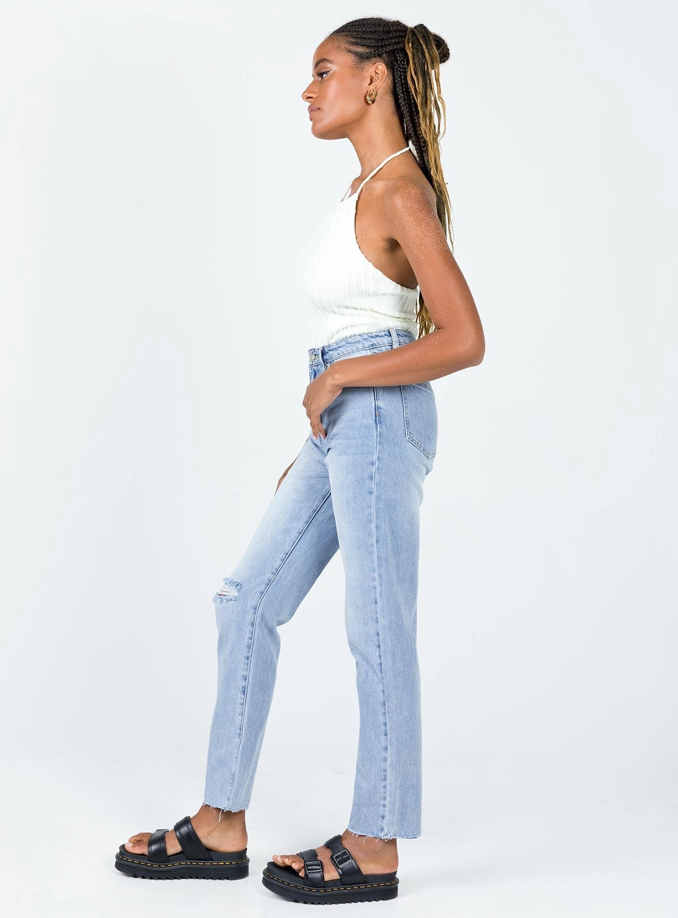 Fashionable Touch Traveler Gear Slim Evelyn Low Rise Denim Jeans