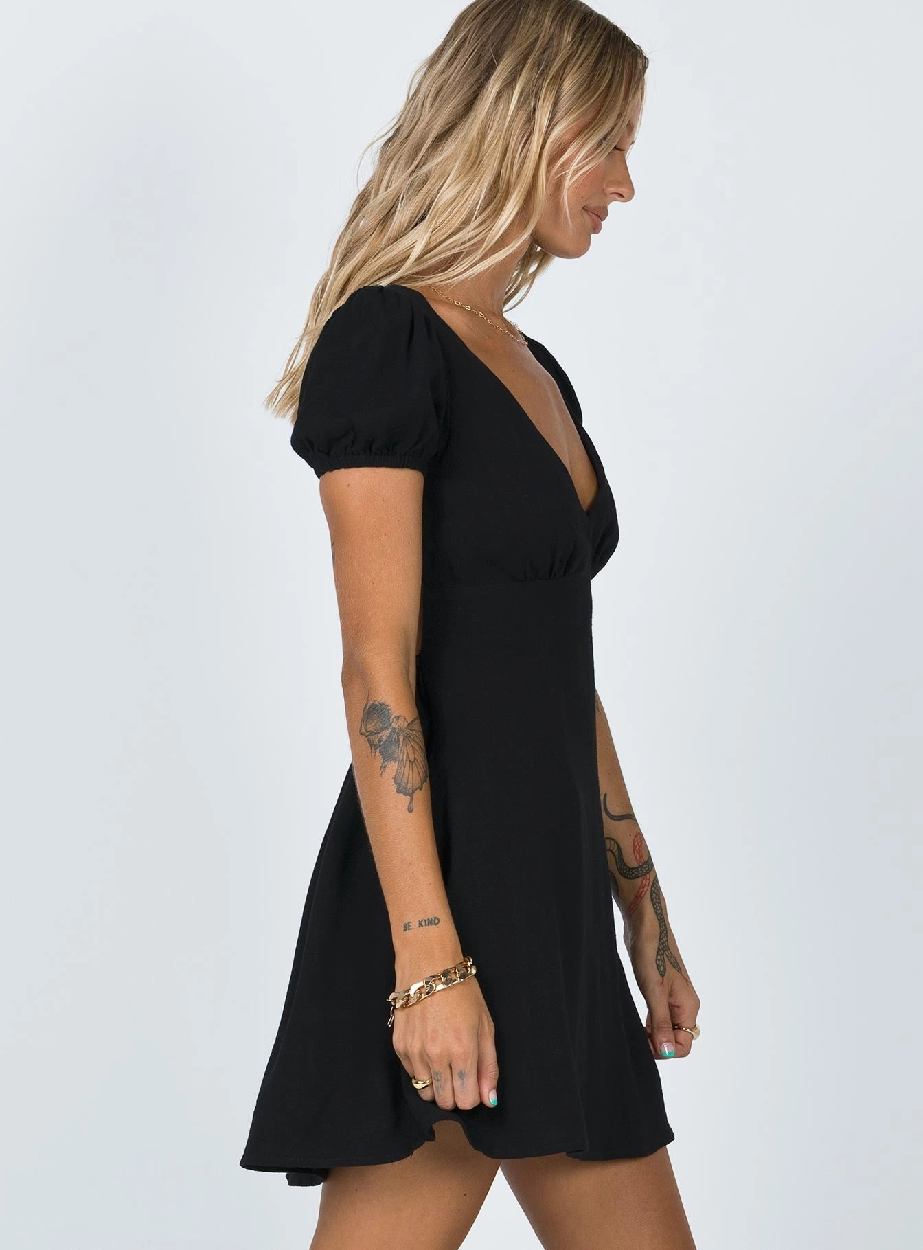 Smith Mini Dress Black Evening Chic