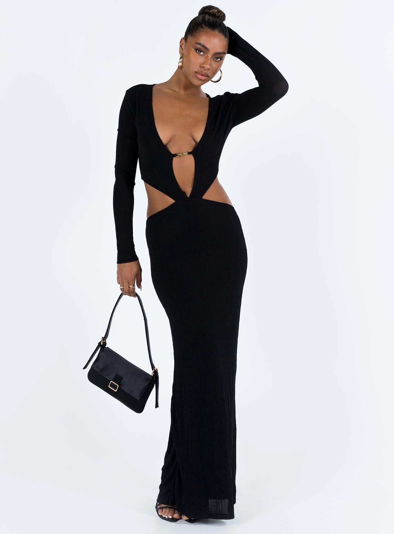 Inner Feel flowy style Everton Maxi Dress Black
