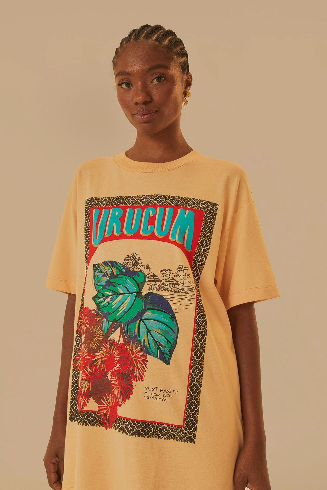 Casual Fit Urucum Relaxed T-Shirt