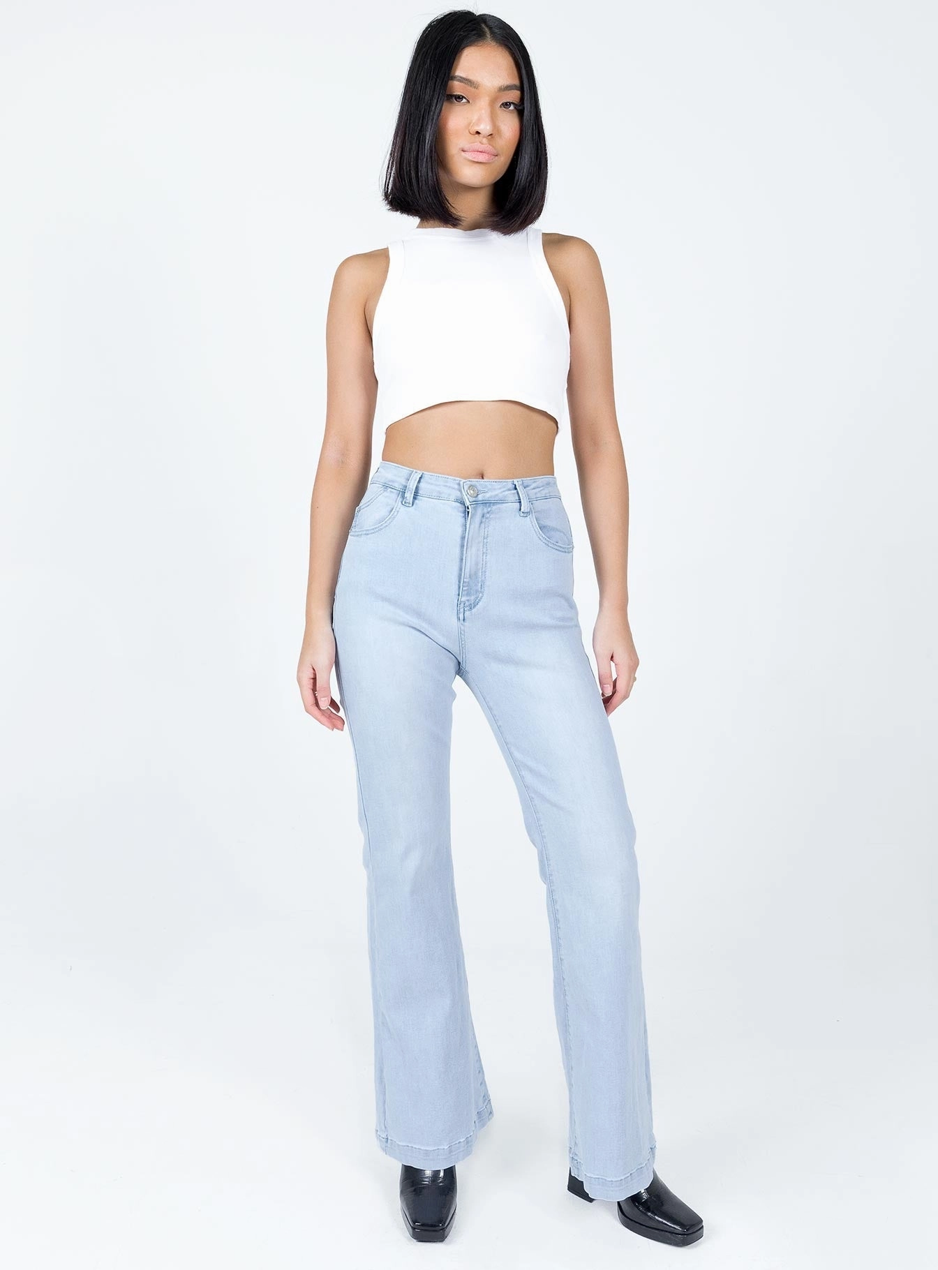 Better With You Jeans Light Wash Denim Holiday Vibes Stretch Pre Shrunk Fabric
