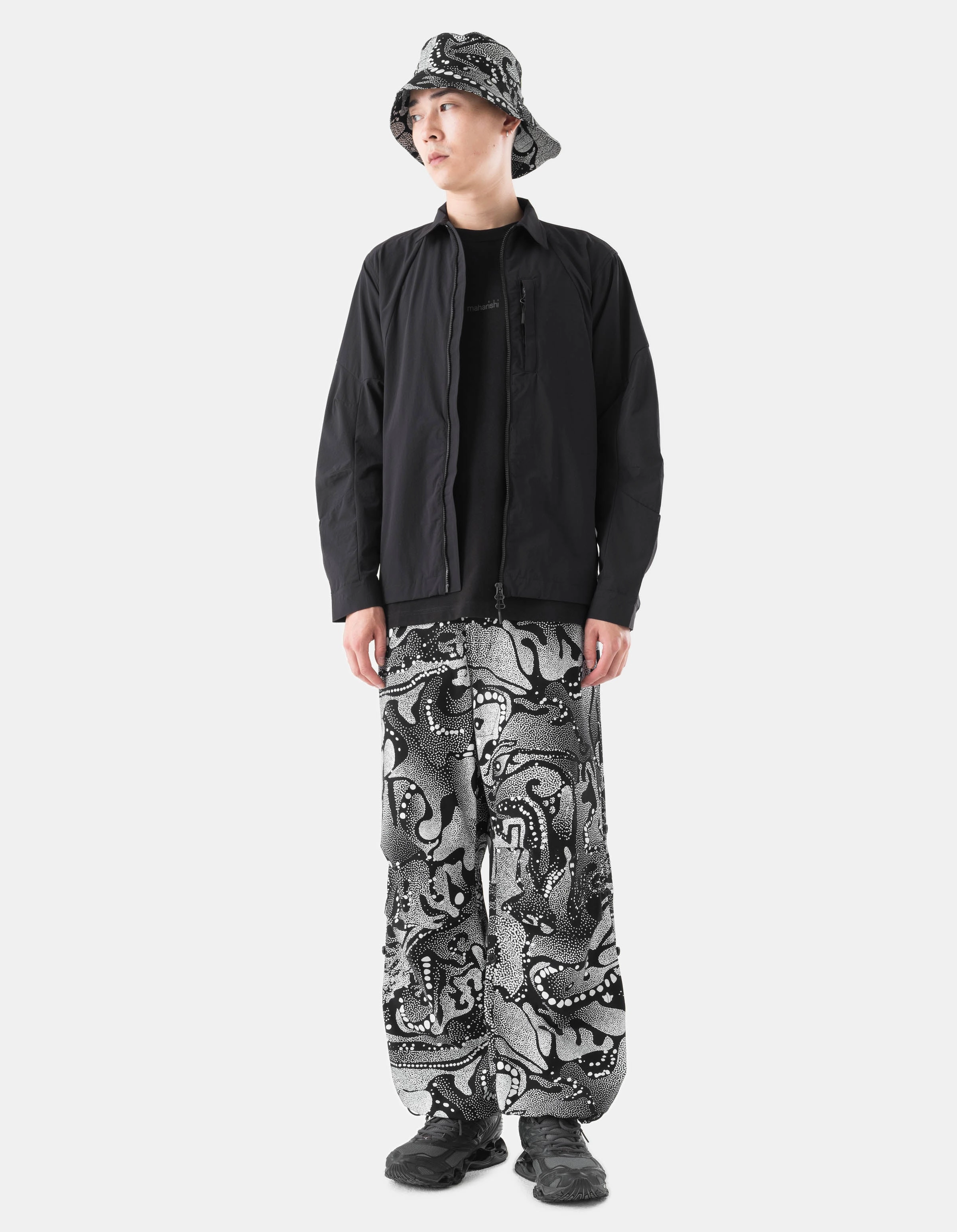 High Rise 6124 Fubuki Dragon Loose Snopants Blizzard