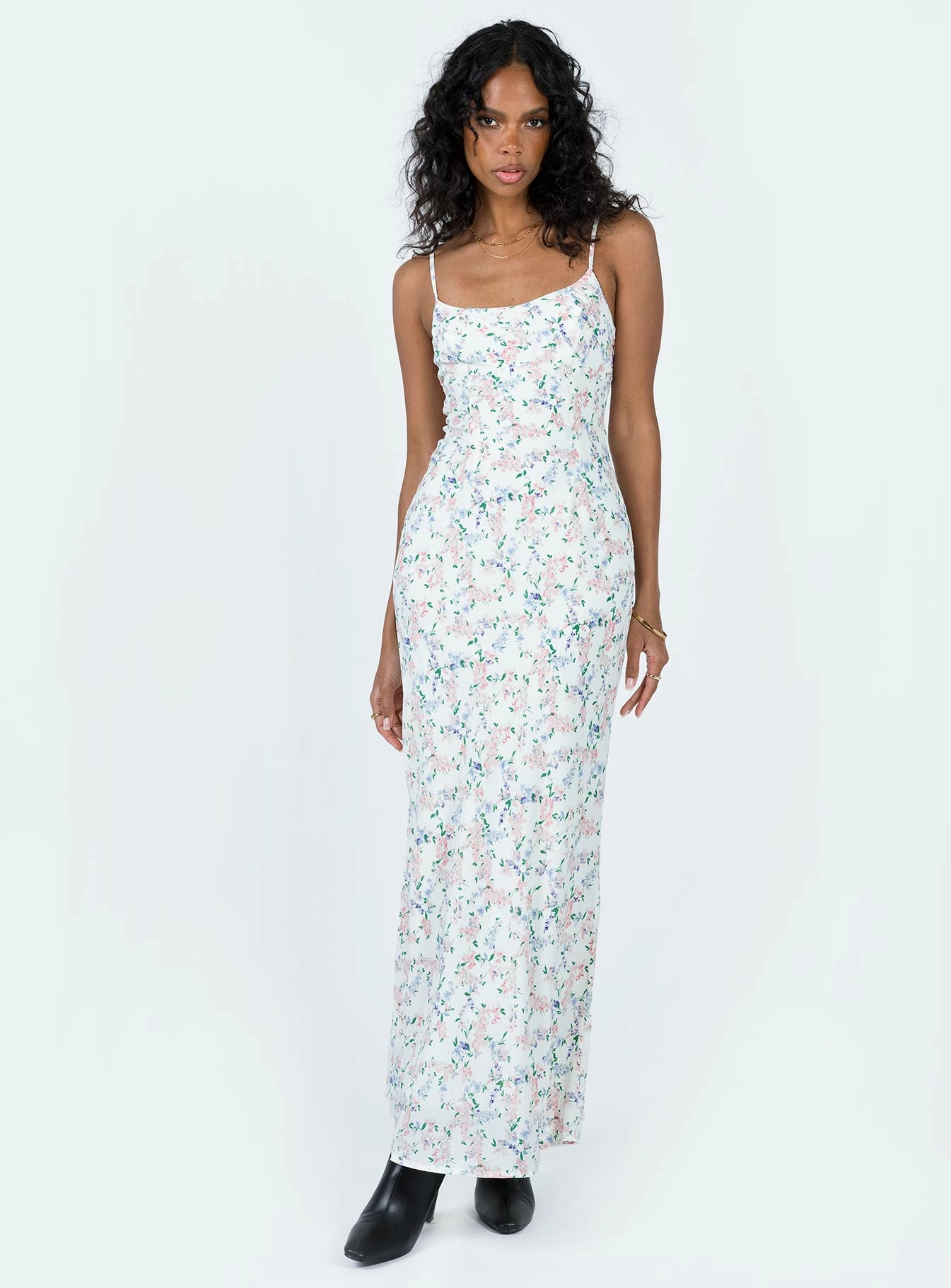 Comfy Yet Stylish Ready Anytime Fairholm Maxi Dress White / Floral