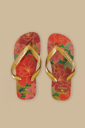 Farm Chita Solar Havaianas Sandals Relaxing