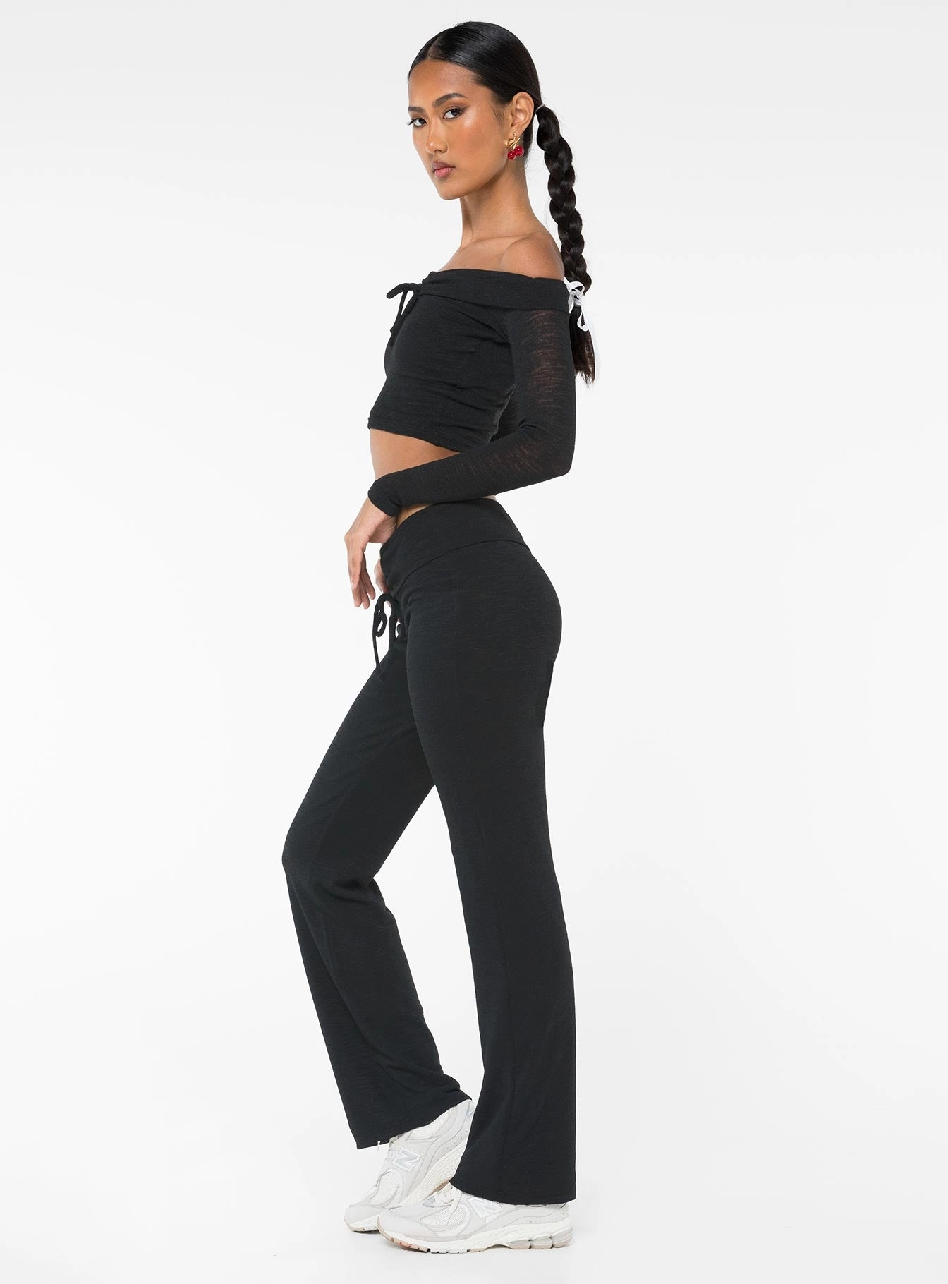 Laurenita Pants Black FlexFoamPadding Flattering Comfort