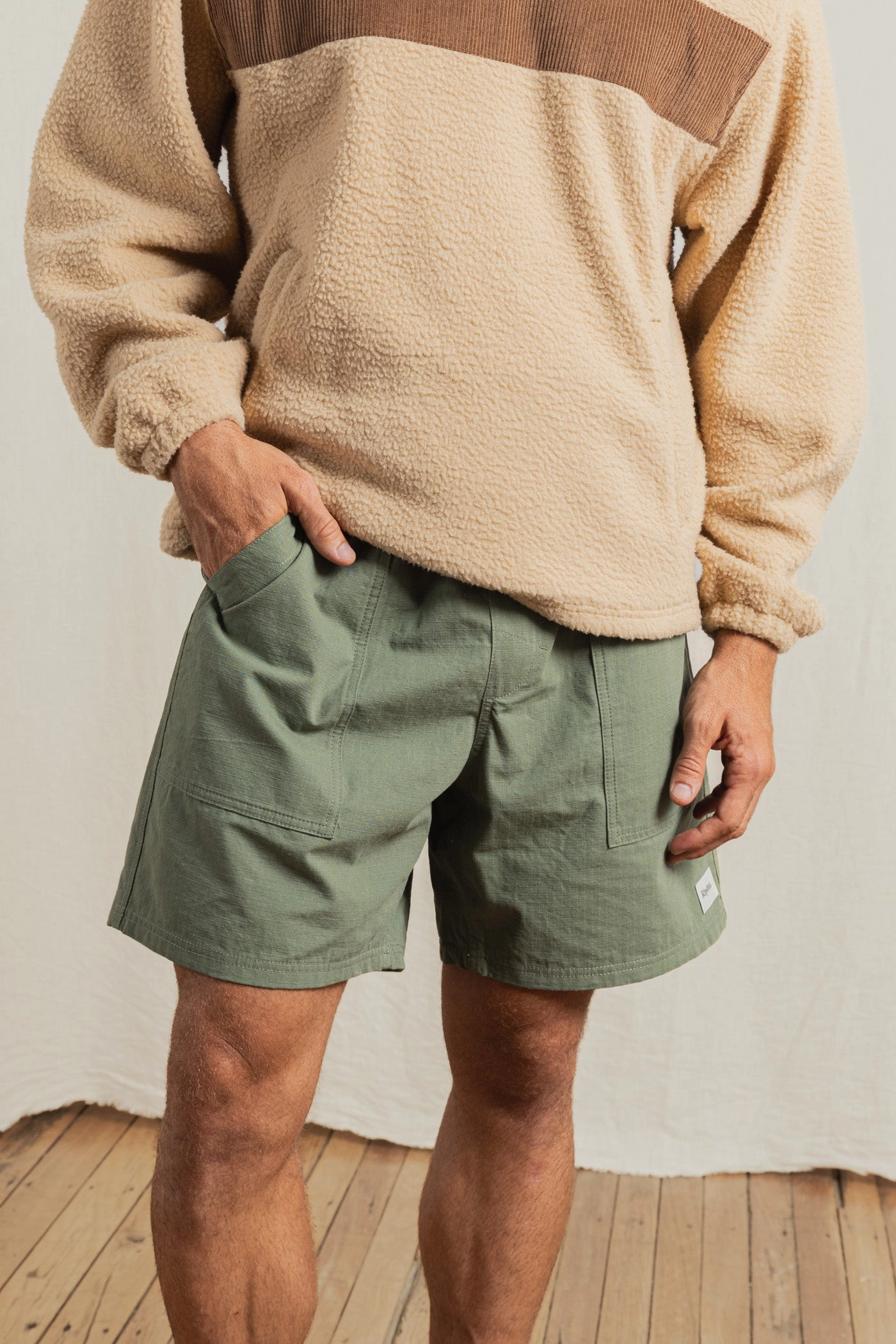 Sporty Look Fatigue Jam Olive
