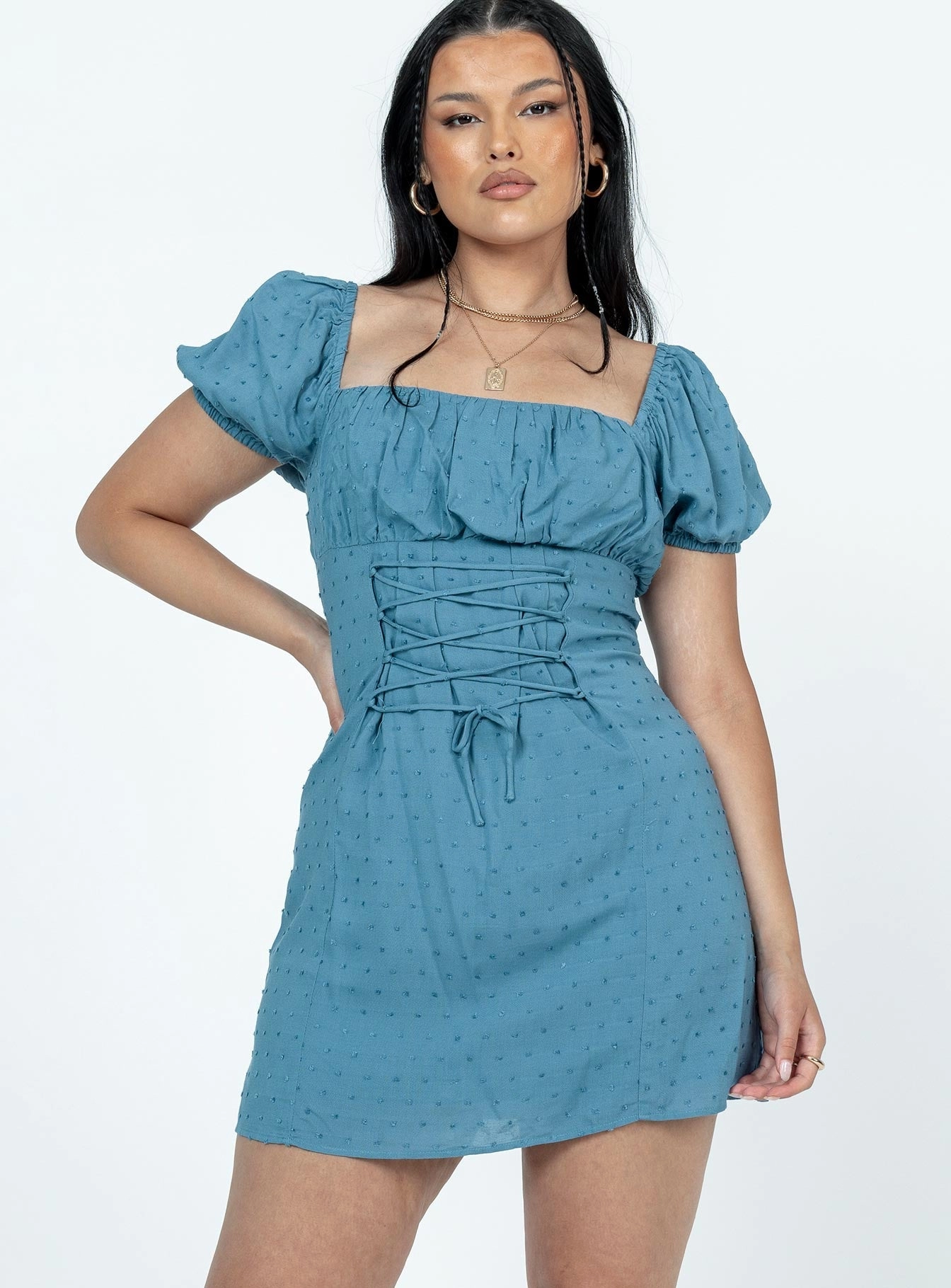 Music-Concert Fauci Mini Dress Navy