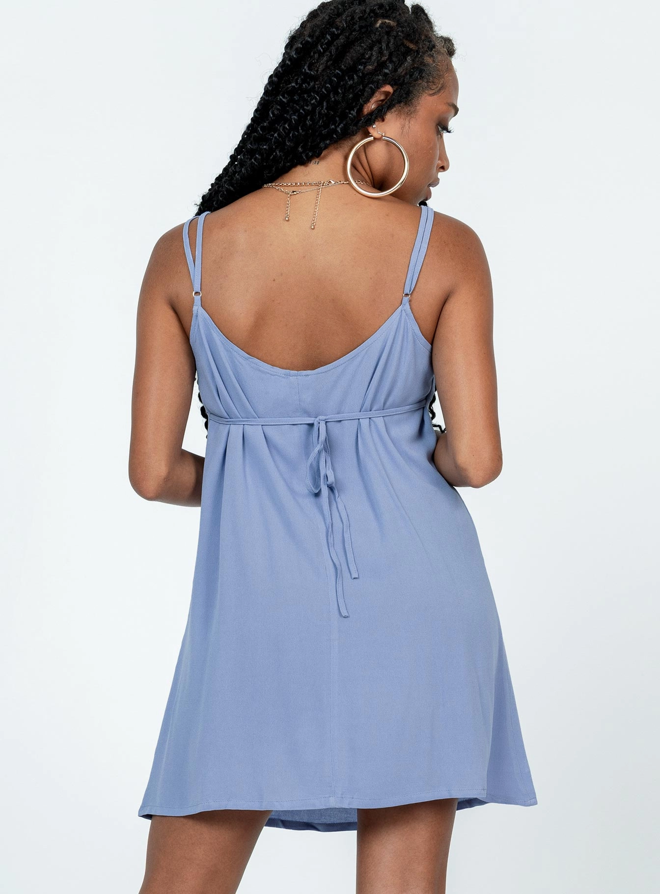 Fayette Mini Dress Blue City Friendly
