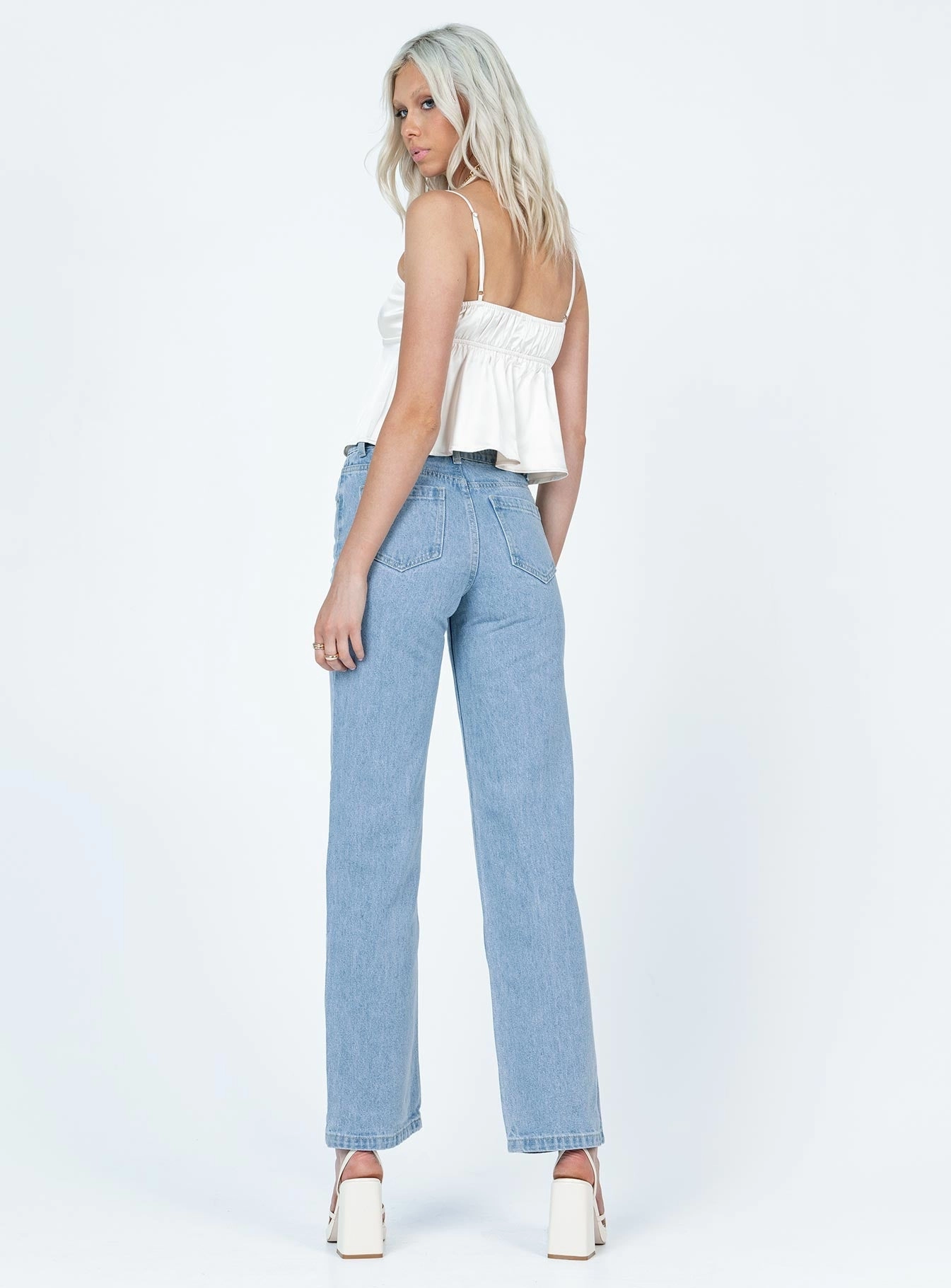Maverick Mid Waist Jean Denim Popular Style Urban appeal