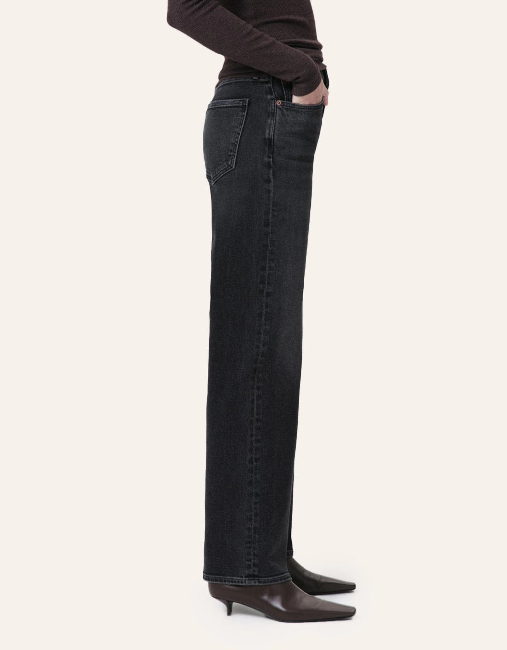 Agolde Harper Straight Jean All Time Basic Winter Warmth Festival Outfit Outdoor Adventure