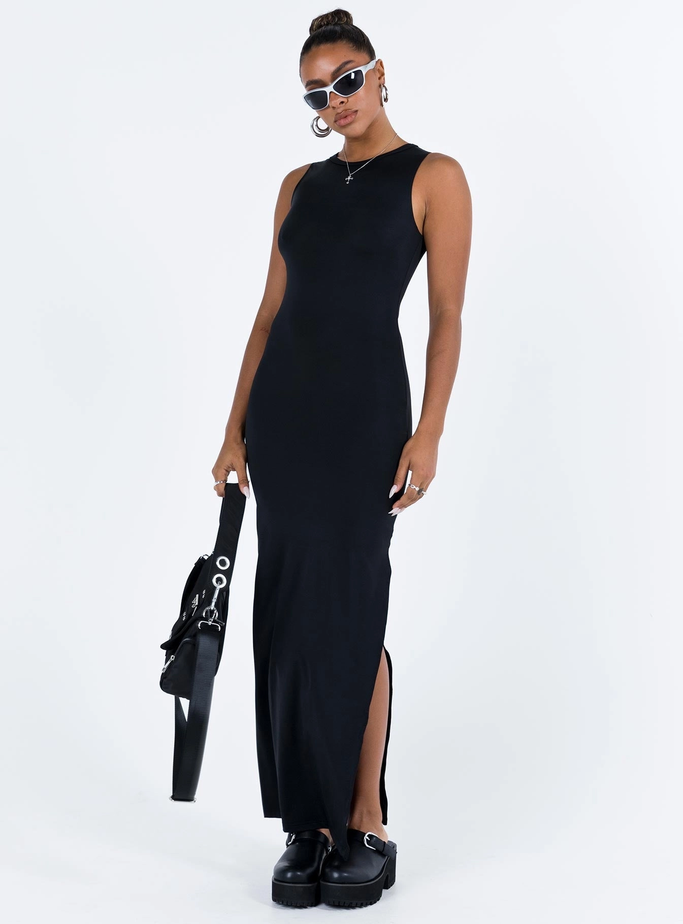 Spring Garden Bena Maxi Dress Black