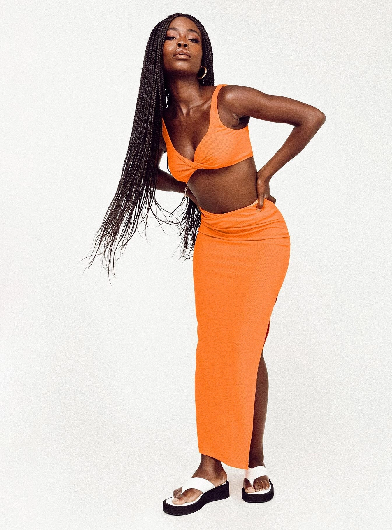 Jessie Set Orange Machine washable