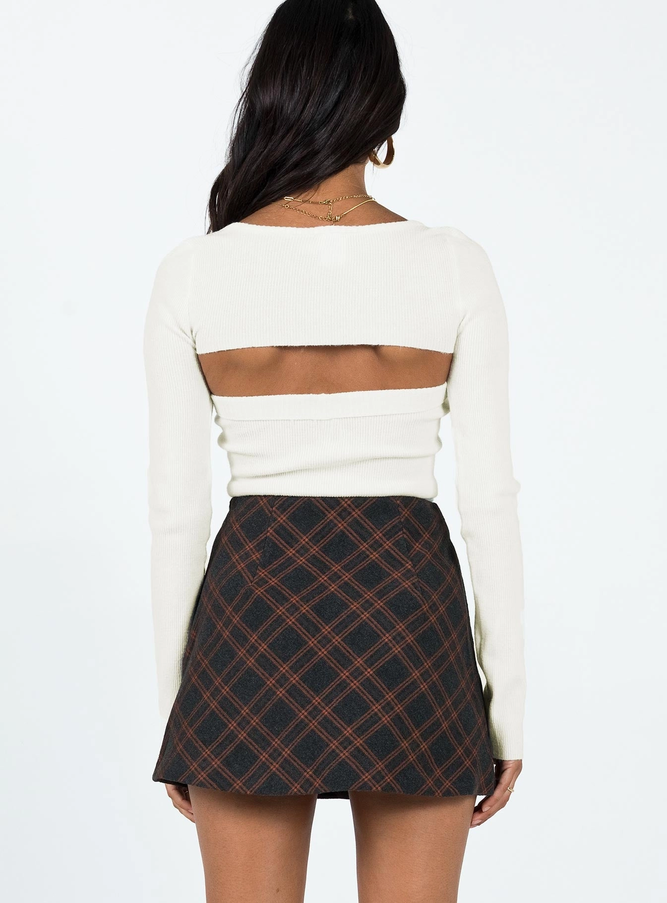 Performance Outfit Fike Mini Skirt Charcoal
