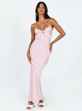 Emily Maxi Dress Pink Vibe Choice Simple Touch