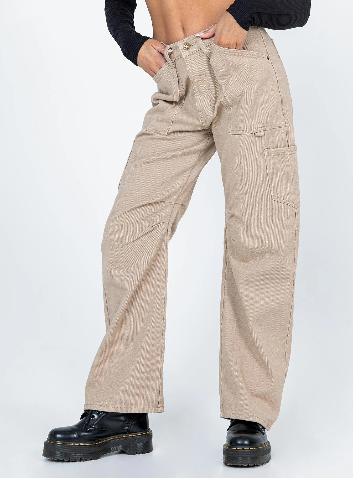 Layer-Friendly Fit Miami Vice Pants Beige