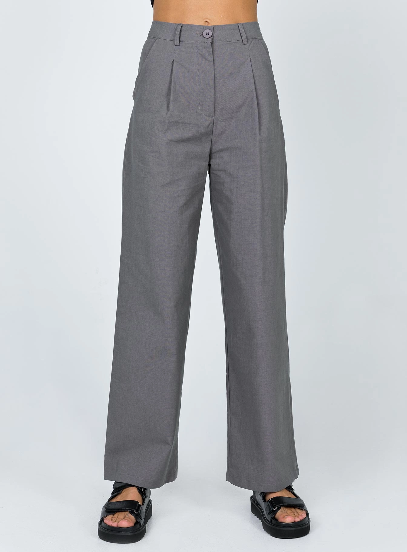 Betsy Pants Grey Utility pocket