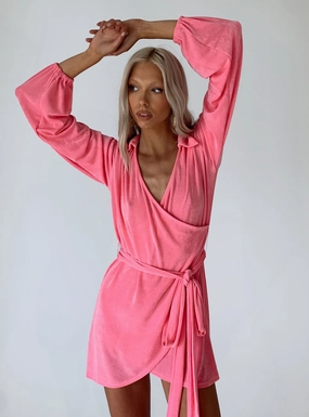 Party Time Mini Dress Pink Summer Staple