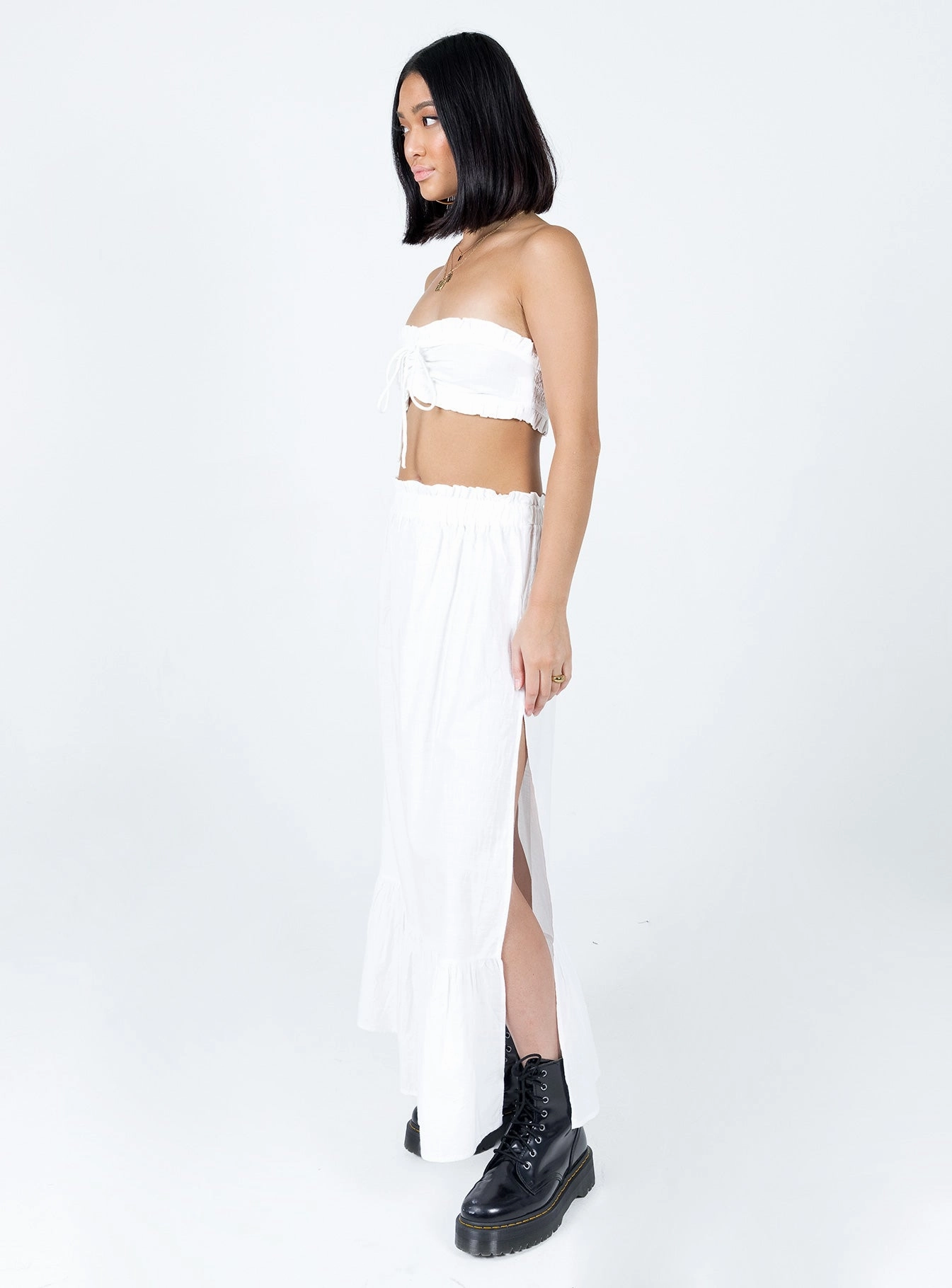 Statement Fashion Oliver Maxi Set White