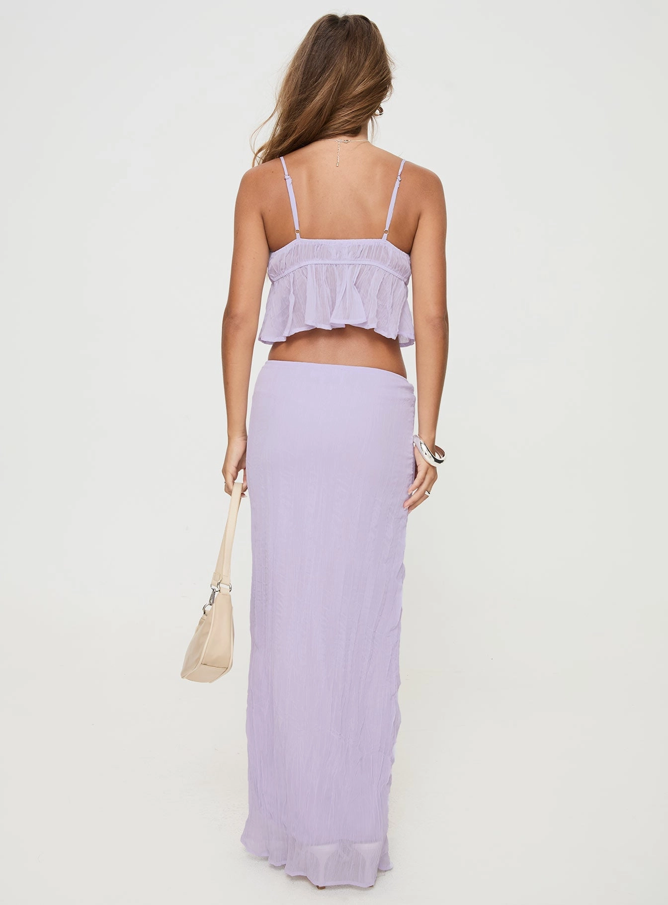 Forrester Peplum Set Lilac Outfit Lookbook