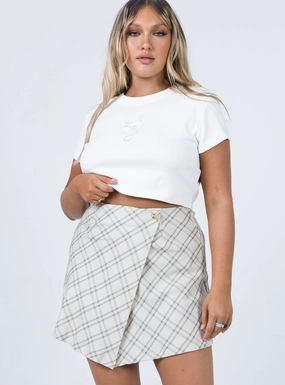 Cozy Vibes Ailisha Mini Skirt Yellow