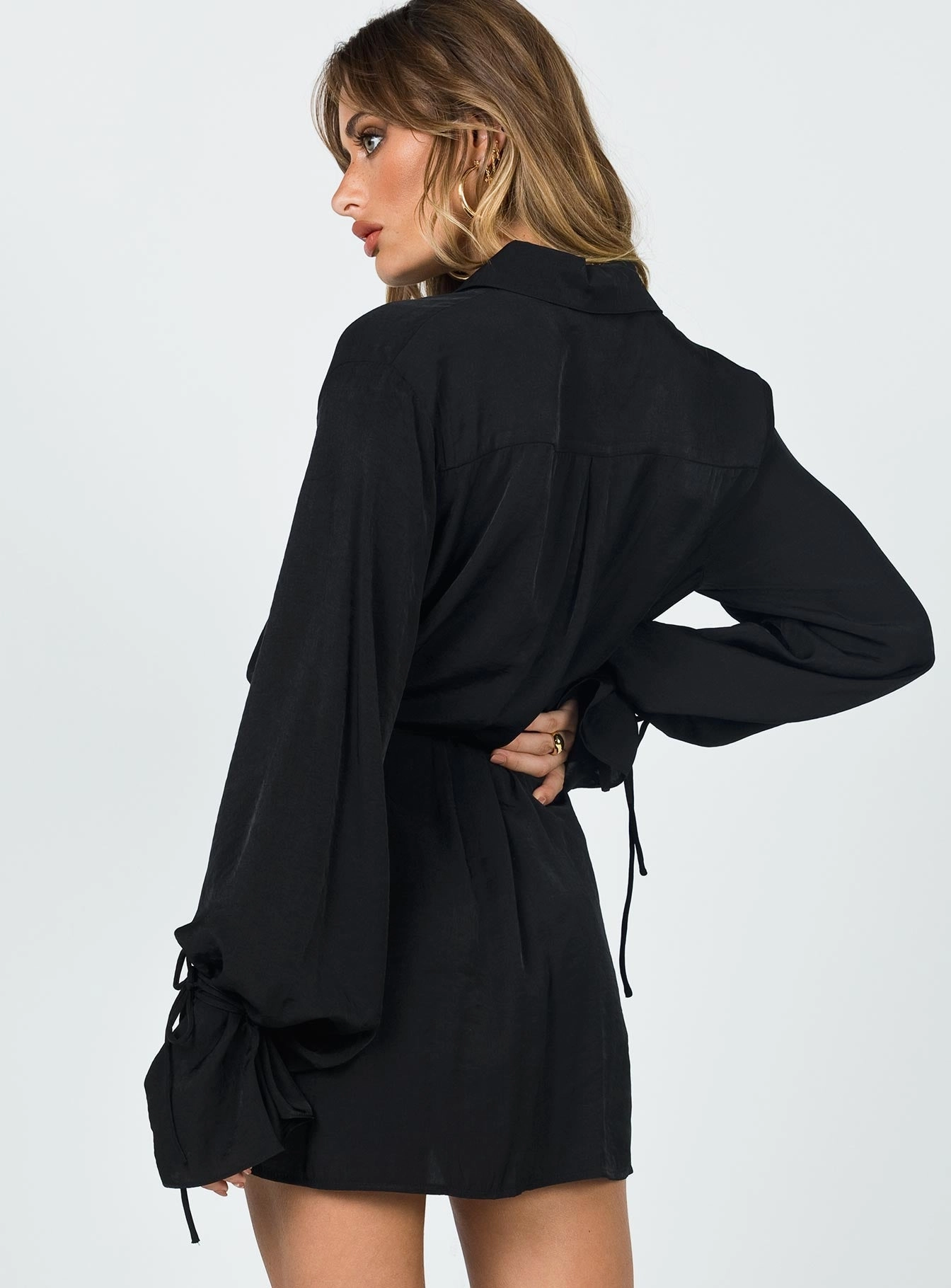 Forbidden Mini Dress Black Sleek and Sleek