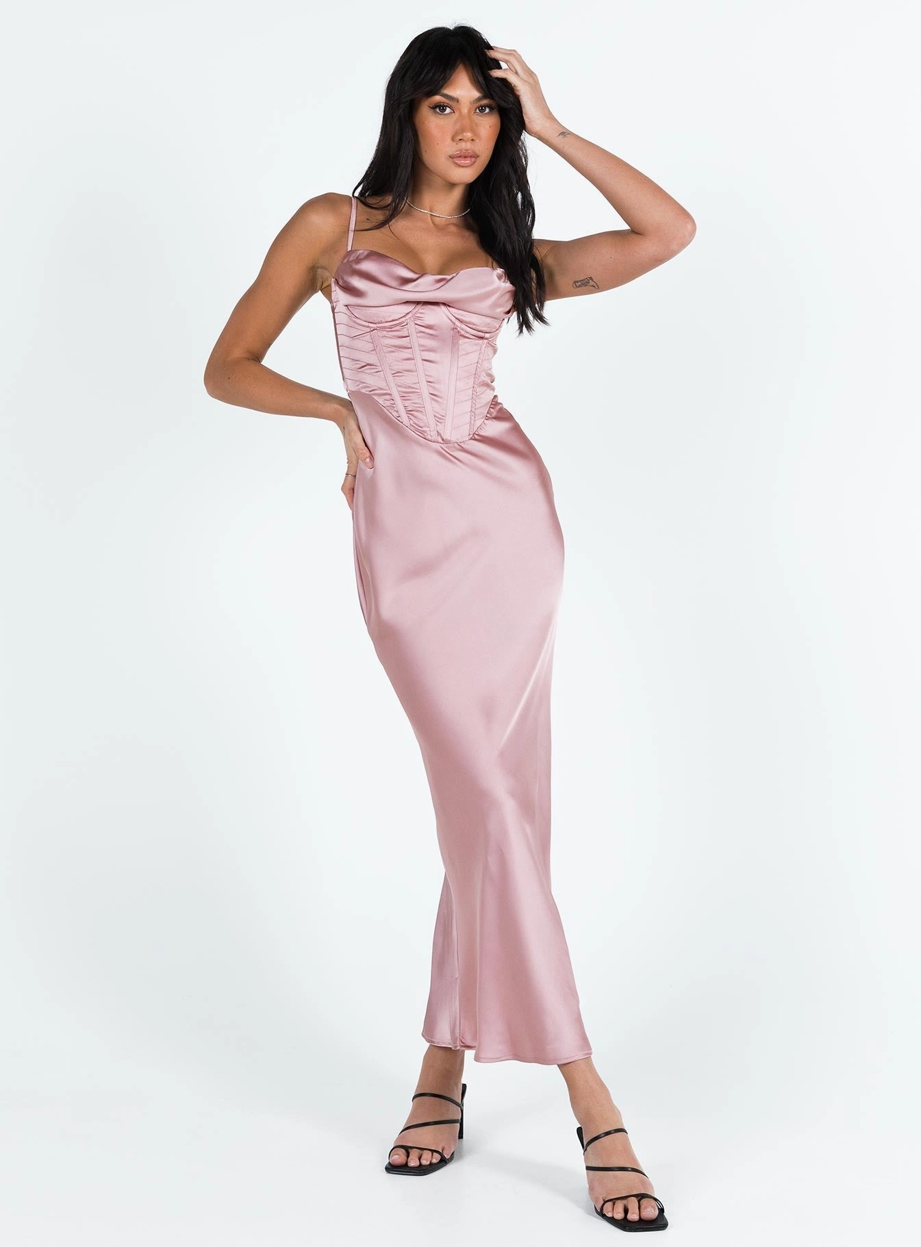 Daily Silhouette Macrae Maxi Dress Mauve