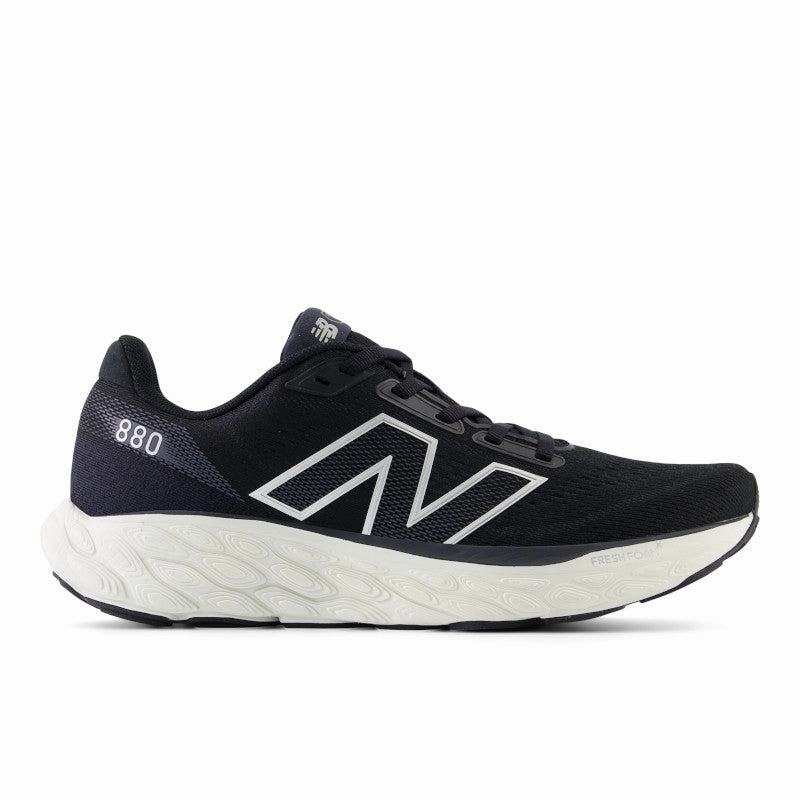 Fresh Foam X 880v14 - Black with Sea Salt and Silver Metallic - Women's weekend - friendly