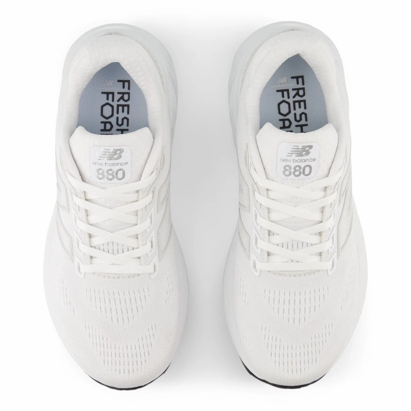 Ventilation Channel Tech antibacterial insole shoes Fresh Foam X 880v15 - White with Sea Salt and Black - Women's