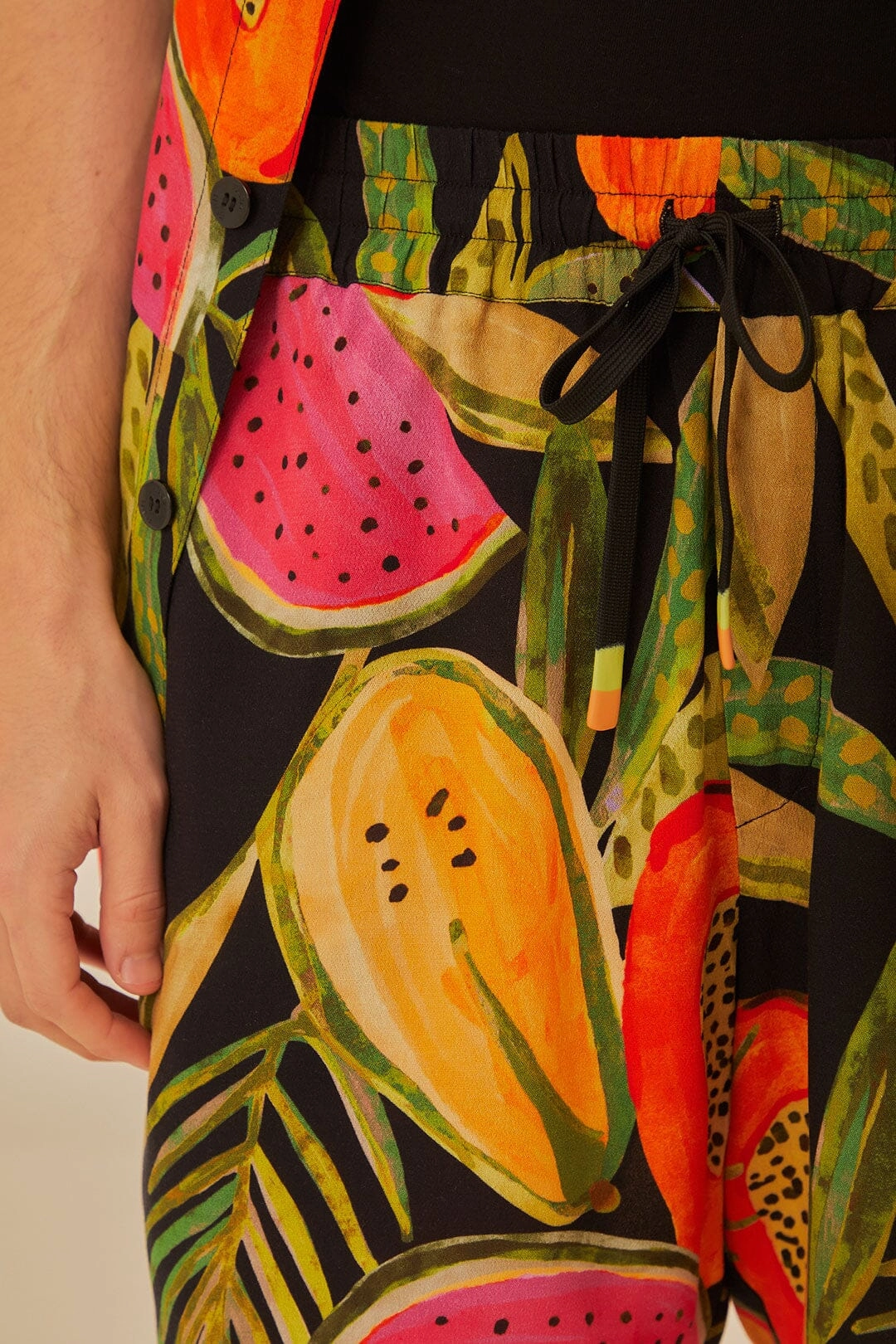 Fruits Shorts Sleek Cut