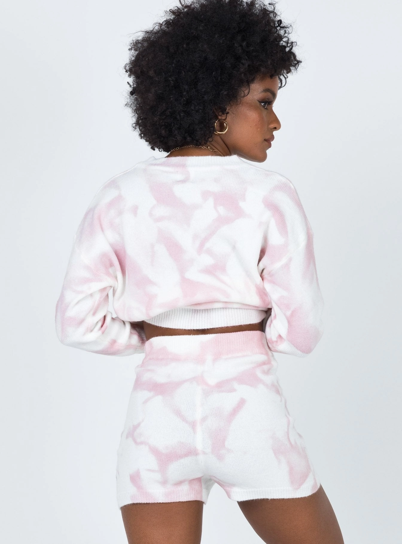 Snowboarding Gear Light Comfort Hailey Tie Dye Shorts Pink