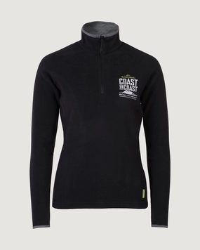 Active Fit Sophisticated Look Women's Coast to Coast Ridge 100 Pullover - Black
