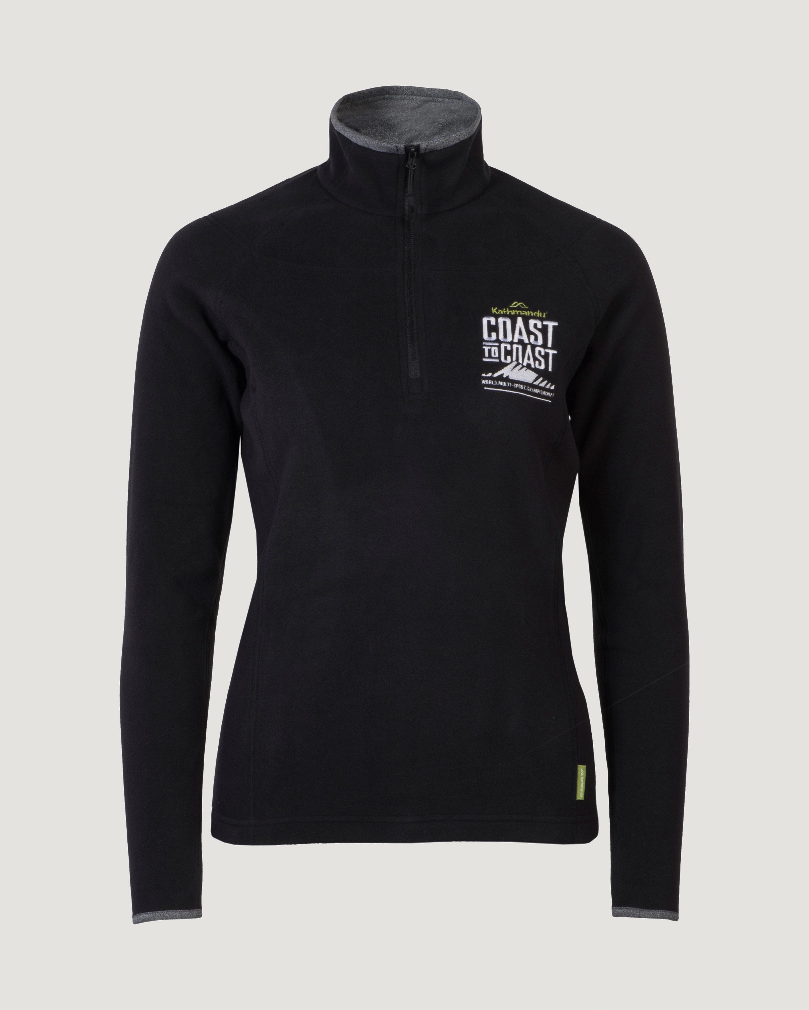 Active Fit Sophisticated Look Women's Coast to Coast Ridge 100 Pullover - Black