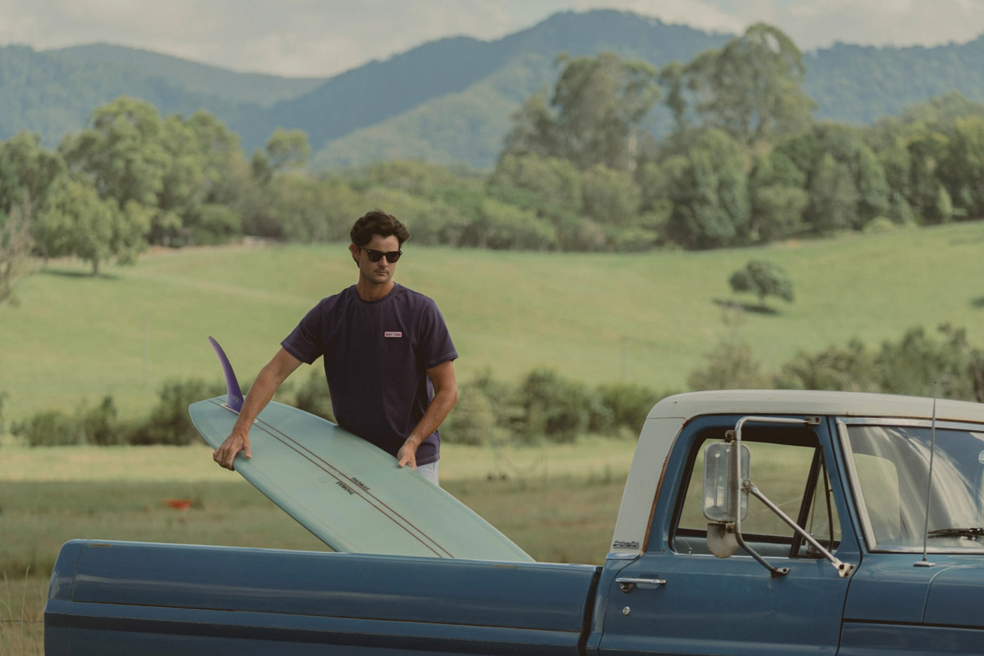 insulated Outdoor Wear Mechanics Vintage Ss T-Shirt Indigo