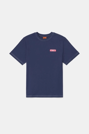 Effortless Layer Cool Fit Mechanics Vintage Ss T-Shirt Indigo