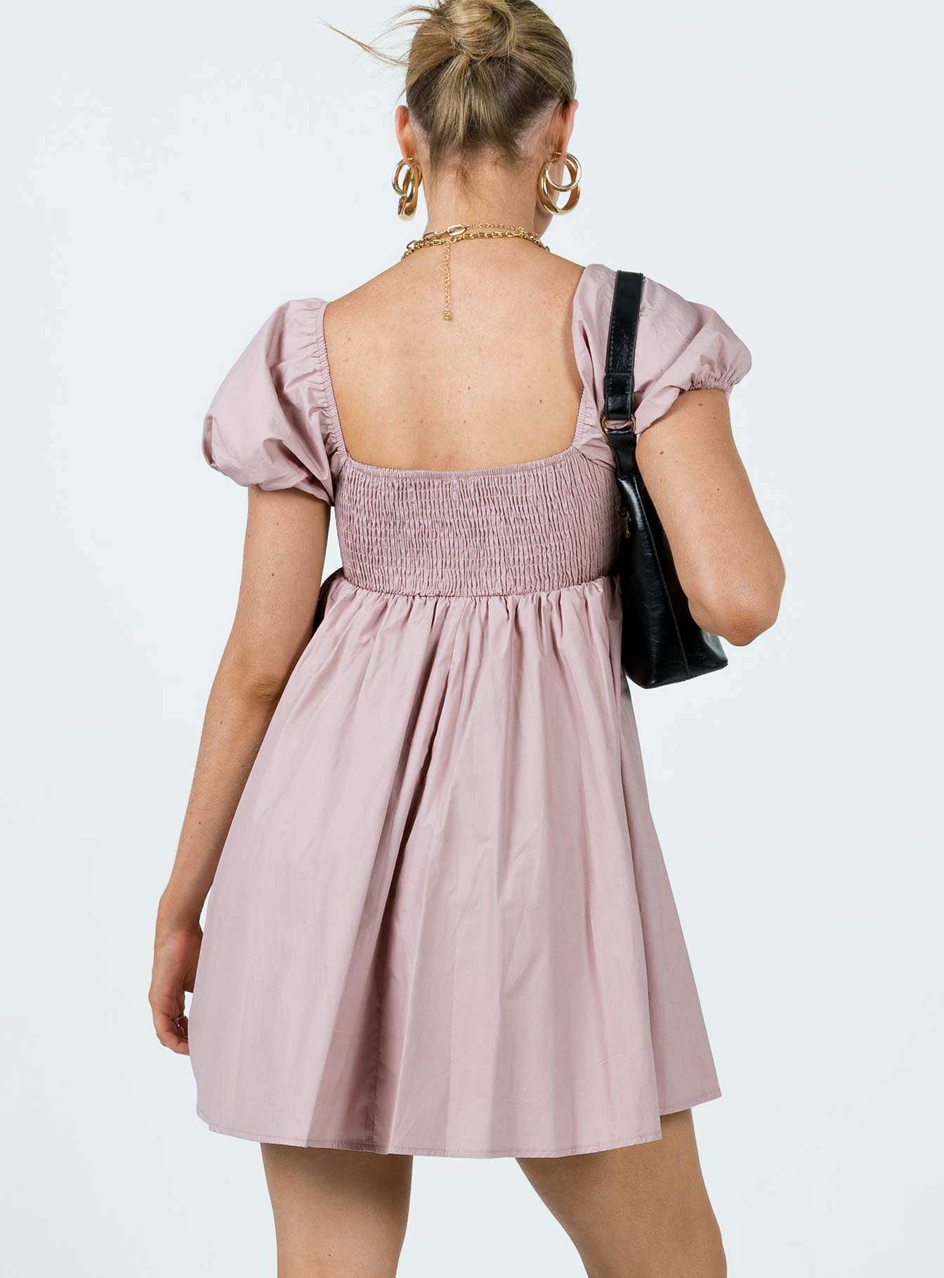 Getaway Mini Dress Pink Everyday Comfort