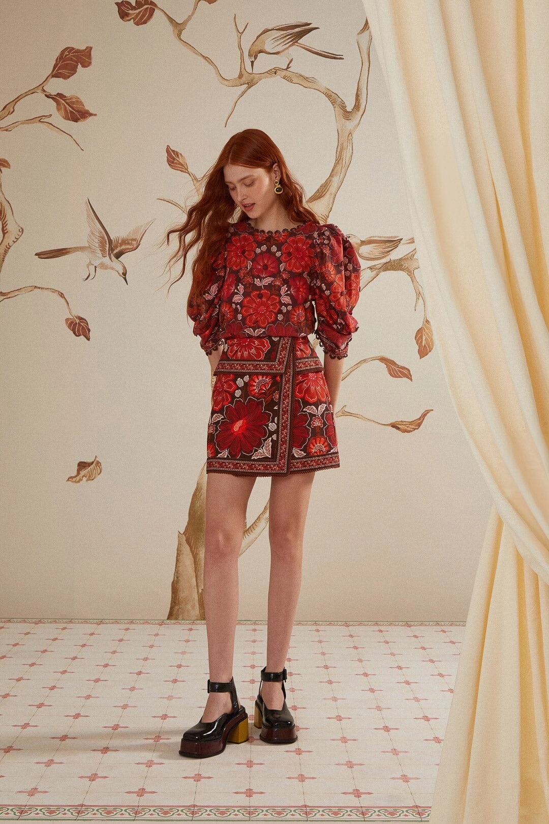 Cultural Heritage Laidback Mood Gigi Tapestry Skirt