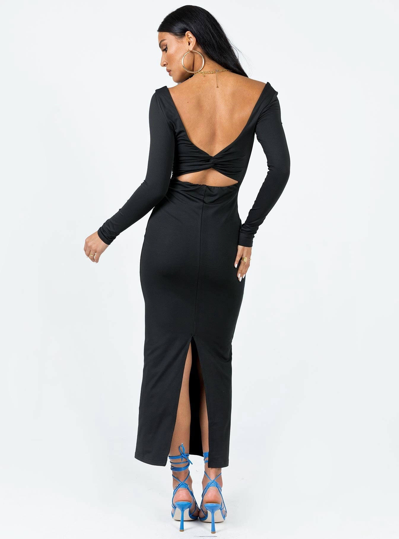 Lyla Maxi Dress Black Trendy Comfort