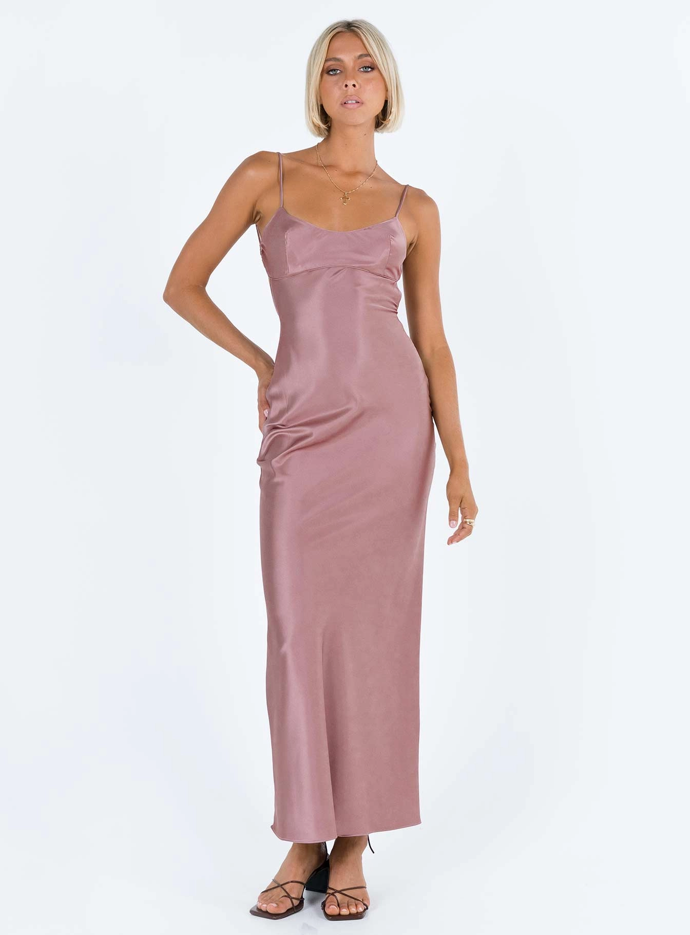 Long Lines Long Nights Maxi Dress Purple