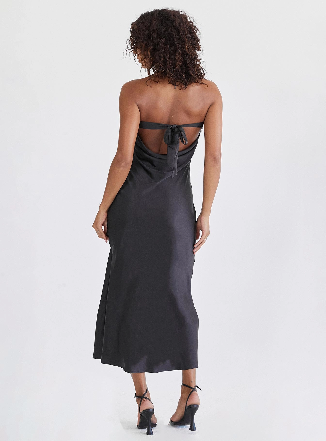 Haley Maxi Dress Black Versatile Piece
