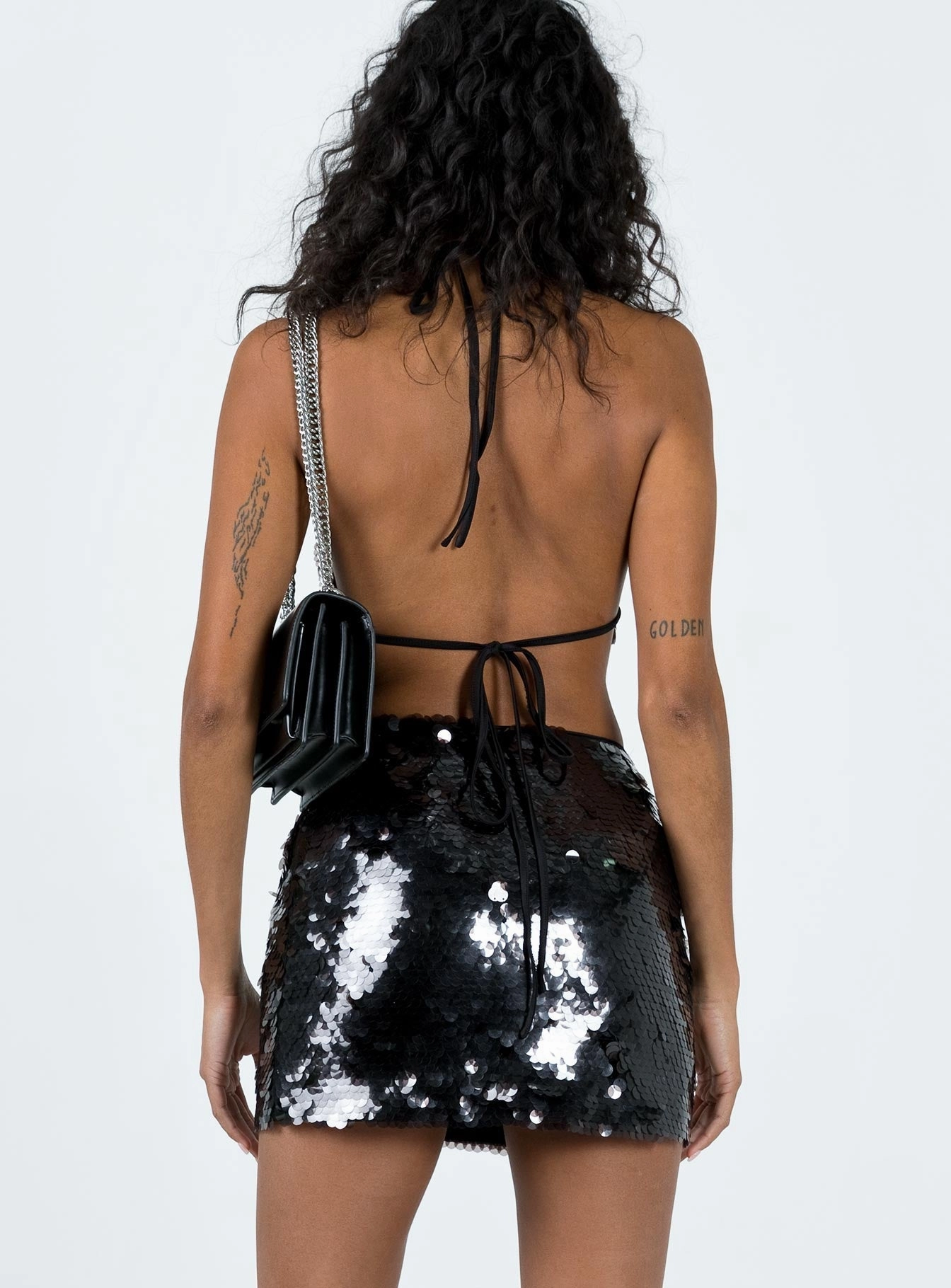 Hannam Mini Skirt Black Breezy Mood